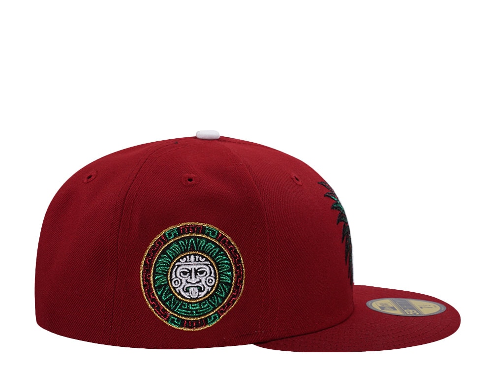 New Era Mexico Warrior Red Prime Edition 59Fifty Fitted Casquette