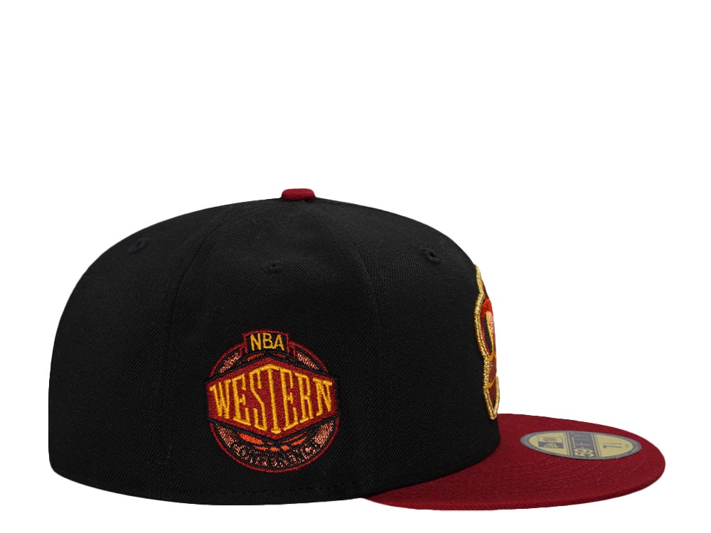 New Era Seattle Supersonics Western Conference Black Two Tone Edition 59Fifty Fitted Casquette