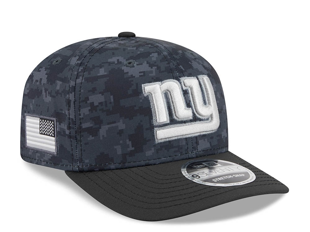 New Era New York Giants NFL Salute to Service 2026 Digi Camo Black 9Seventy Stretch Snapback Casquette