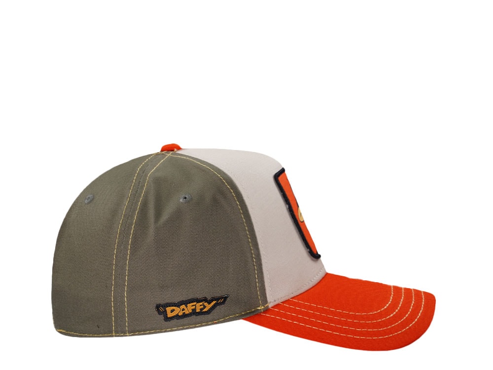 Capslab Looney Tunes Daffy Duck Two Tone Snapback Casquette