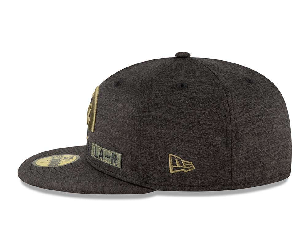 New Era Los Angeles Rams Salute to Service 2020 Fitted 59Fifty Casquette