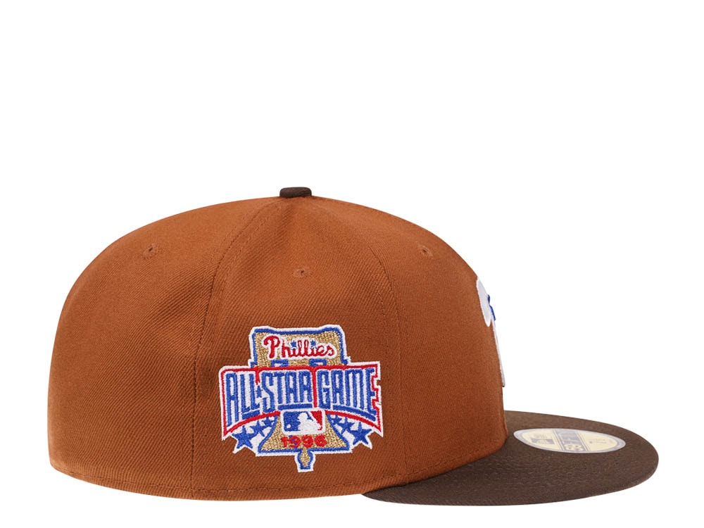 New Era Philadelphia Phillies All Star Game 1996 Bourbon and Suede Edition 59Fifty Fitted Casquette