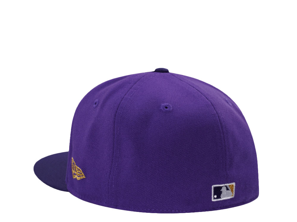New Era Los Angeles Dodgers 40th Anniversary Purple Two Tone Edition 59Fifty Fitted Casquette