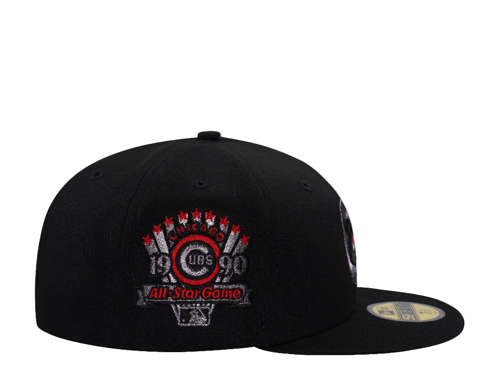 New Era Chicago Cubs All Star Game 1990 Black Prime Edition 59Fifty Fitted Casquette