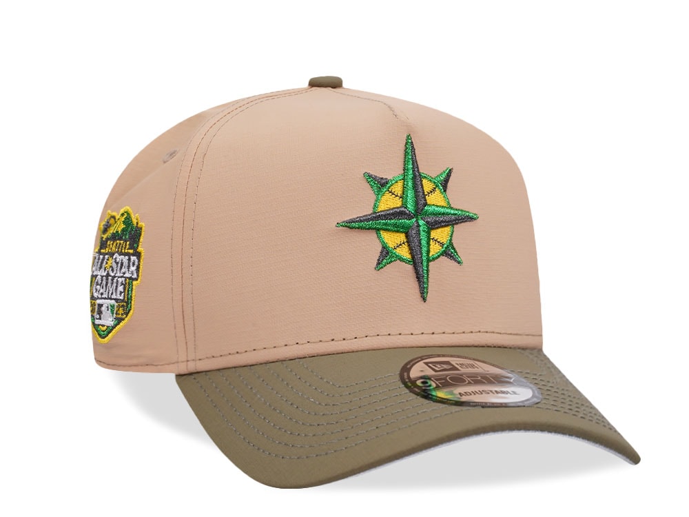 New Era Seattle Mariners All Star Game 2023 Ripstop Two Tone Edition 9Forty A Frame Snapback Casquette