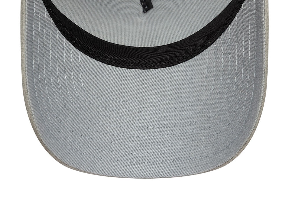 New Era Barcelona Fc Faux Suede Gray Edition 9Forty A Frame Trucker Snapback Casquette