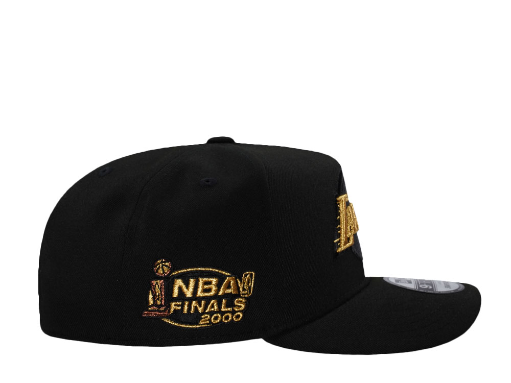 New Era Los Angeles Lakers NBA Finals 2000 Black Prime Edition 9Fifty A Frame Snapback Casquette