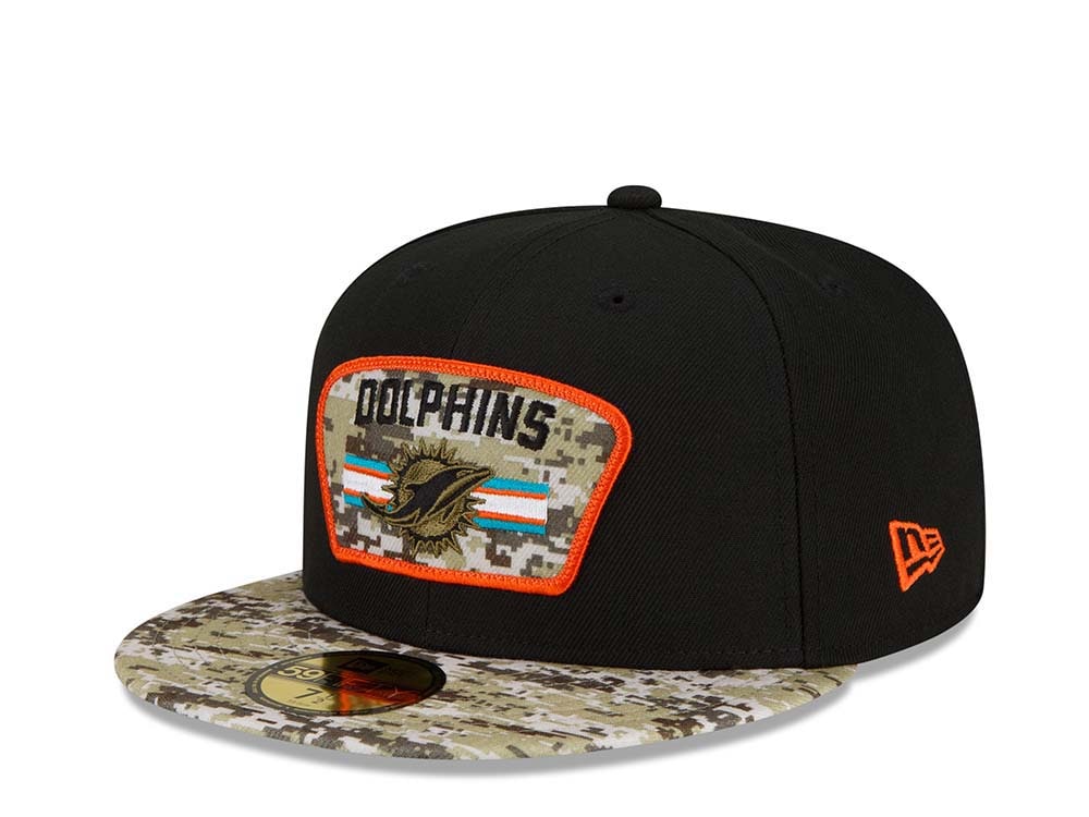 New Era Miami Dolphins Salute to Service 21 59Fifty Fitted Casquette