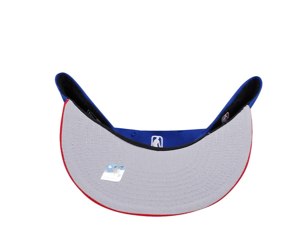 New Era Philadelphia 76ers Blue Red Two Tone Edition 9Fifty Snapback Casquette