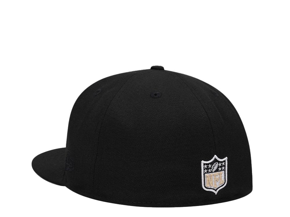 New Era New Orleans Saints 50 Seasons Classic Prime Edition 59Fifty Fitted Casquette