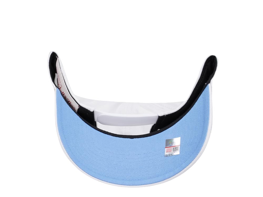 Mitchell & Ness University of North Carolina All in Pro White Snapback Casquette