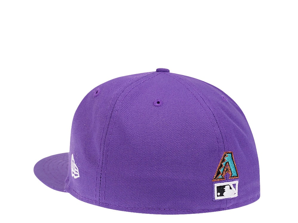 New Era Arizona Diamondbacks Purple Duallogo Edition 59Fifty Fitted Casquette