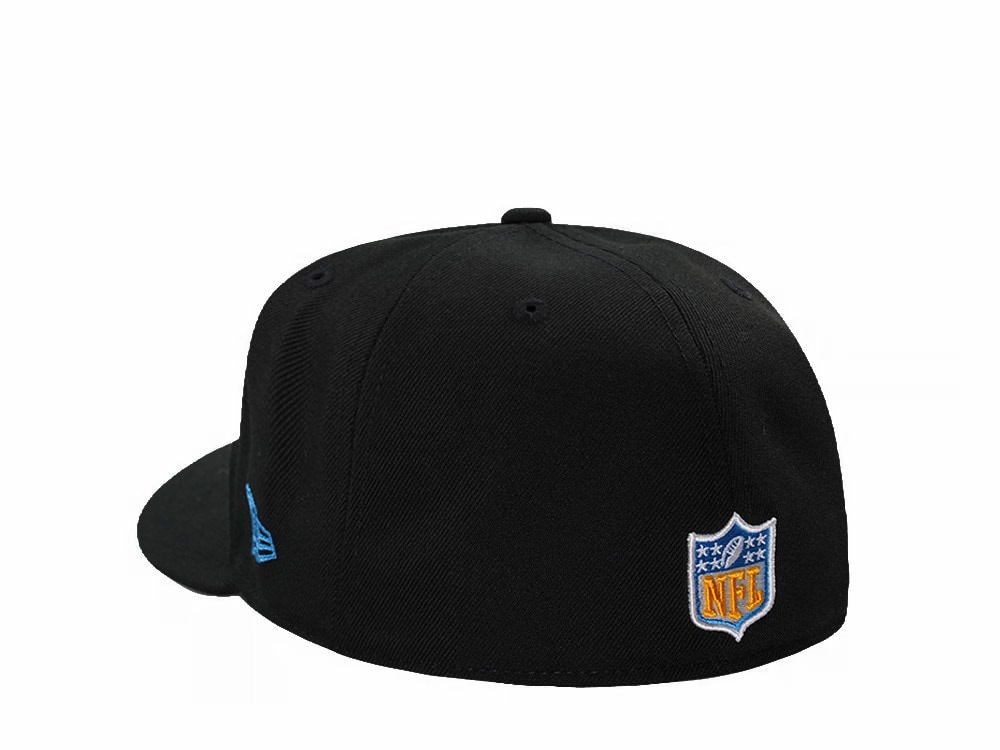 New Era Los Angeles Chargers Black Classic Edition Pre Curved 59Fifty Fitted Casquette