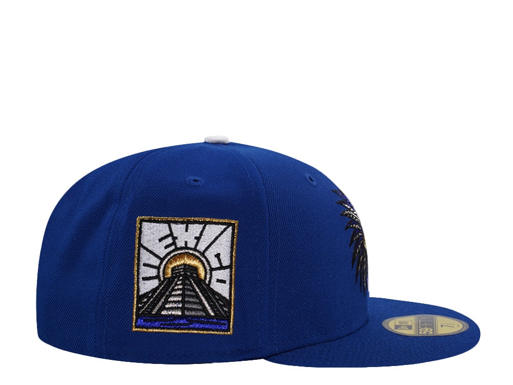New Era Mexico Warrior Royal Blue Prime Edition 59Fifty Fitted Casquette