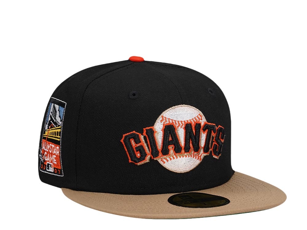 New Era San Francisco Giants All Star Game 2007 Prime Two Tone Throwback Edition 59Fifty Fitted Casquette