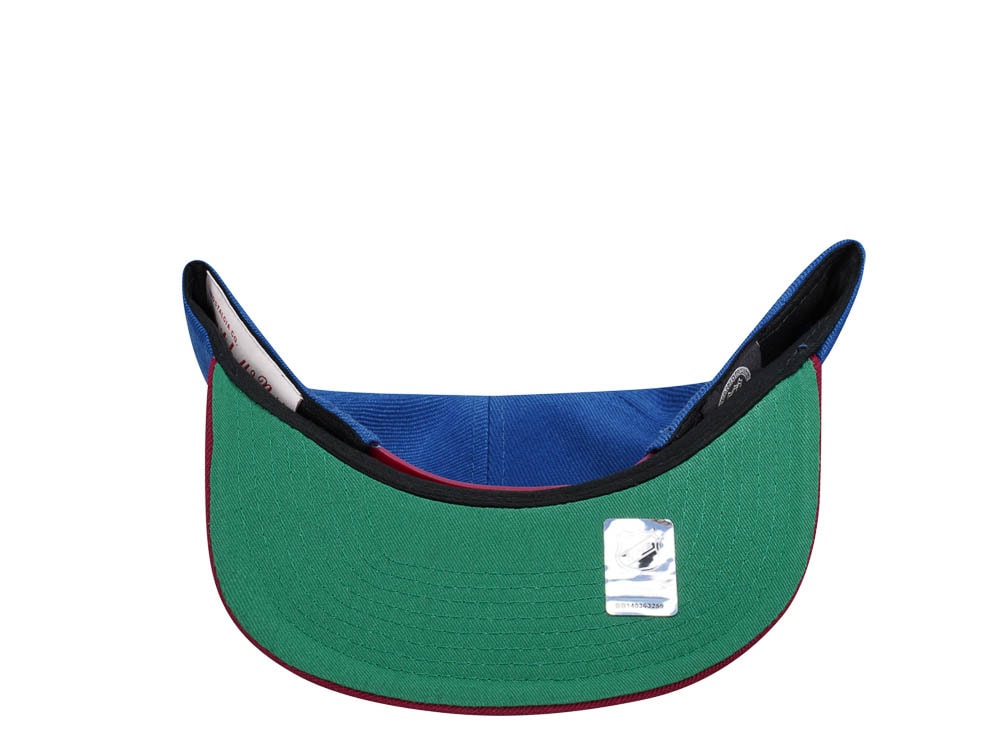 Mitchell & Ness Colorado Avalanche Transcript Two Tone Snapback Casquette