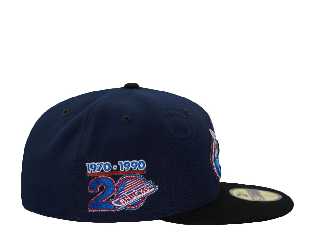 New Era Vancouver Canucks 20th Anniversary Navy Two Tone Edition 59Fifty Fitted Casquette