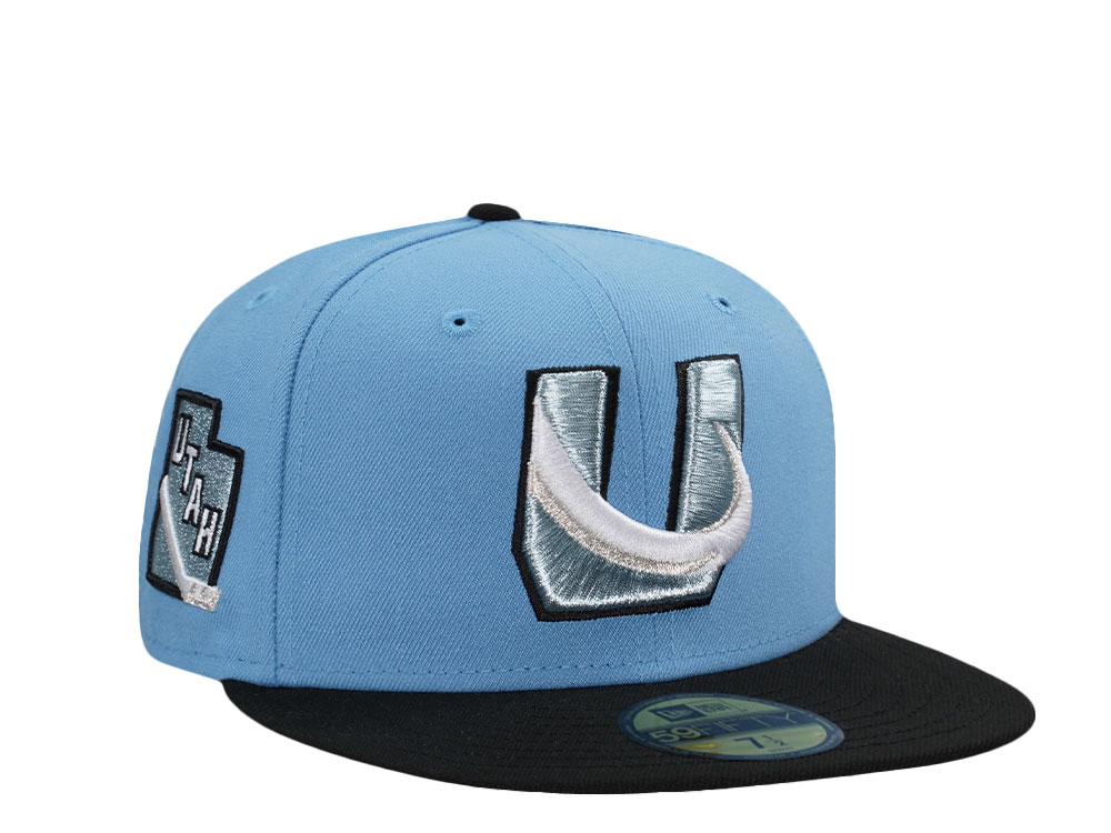 New Era Utah Mammoth Sky Blue Two Tone Edition 59Fifty Fitted Casquette