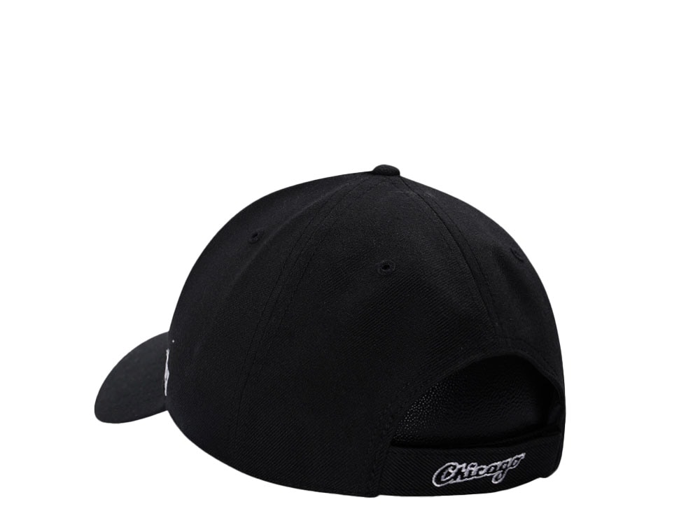47Brand Chicago White Sox Black MVP Strapback Casquette