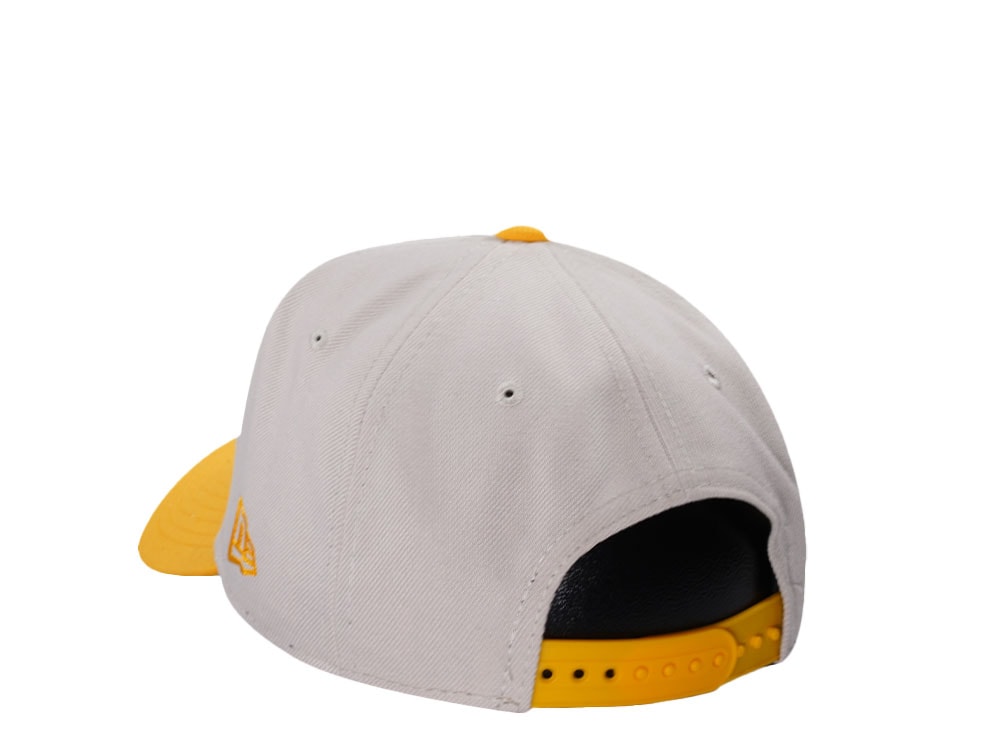 New Era Green Bay Packers Stone Two Tone 9Forty A Frame Snapback Casquette