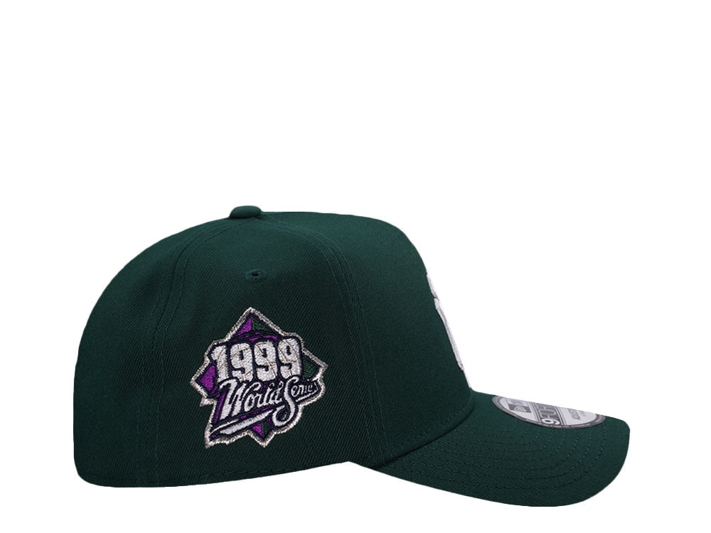 New Era New York Yankees World Series 1999 Dark Green Prime Edition 9Forty A Frame Snapback Casquette