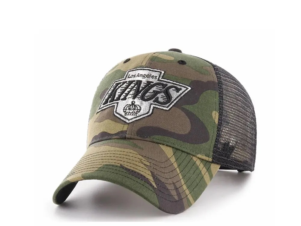 47brand Los Angeles Kings Classic Trucker camo Snapback Casquette