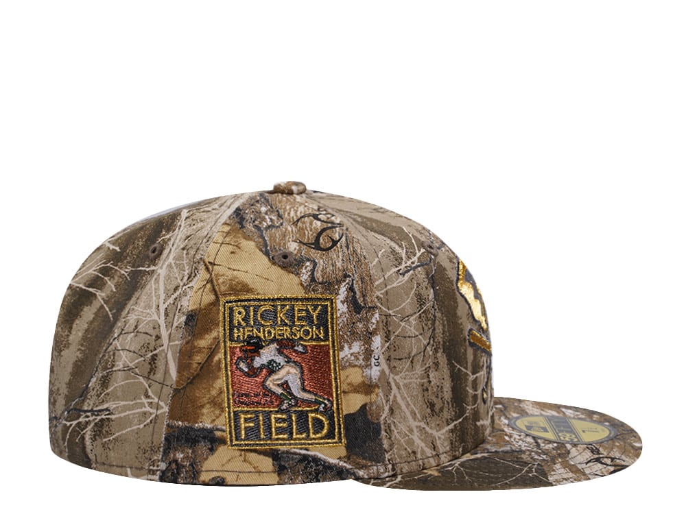 New Era Oakland Athletics Rickey Henderson Realtree Prime Edition 59Fifty Fitted Casquette