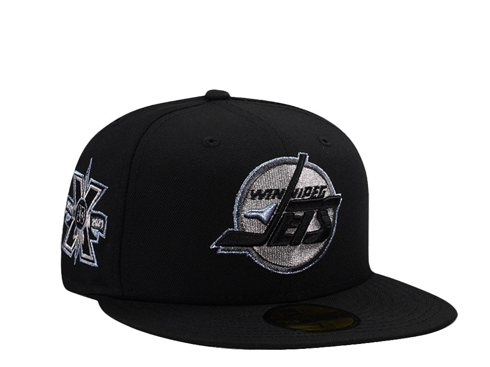 New Era Winnipeg Jets 10th Anniversary Black Prime Edition 59Fifty Fitted Casquette