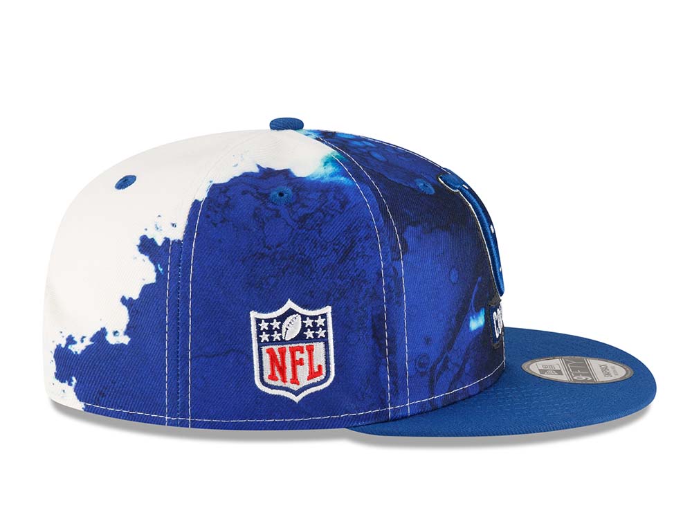 New Era Indianapolis Colts Ink NFL Sideline 2022 9Fifty Snapback Casquette
