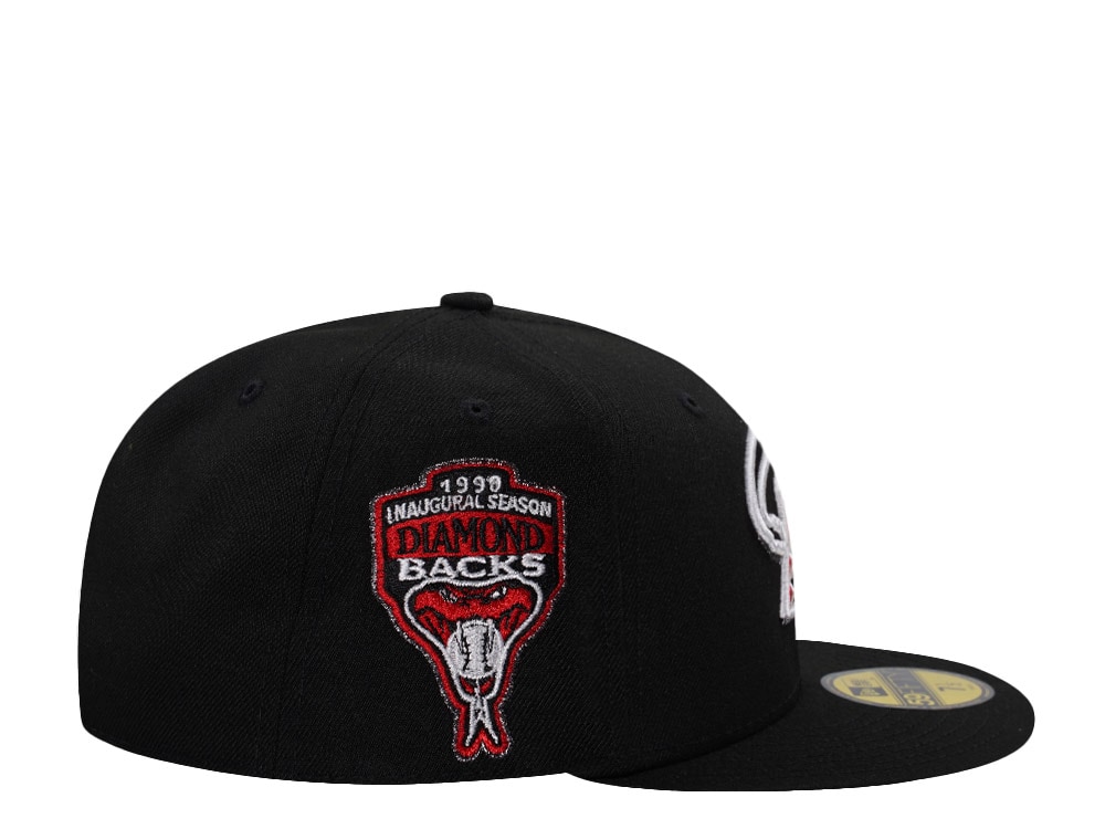 New Era Arizona Diamondbacks Inaugural Season 1998 Black Prime Edition 59Fifty Fitted Casquette
