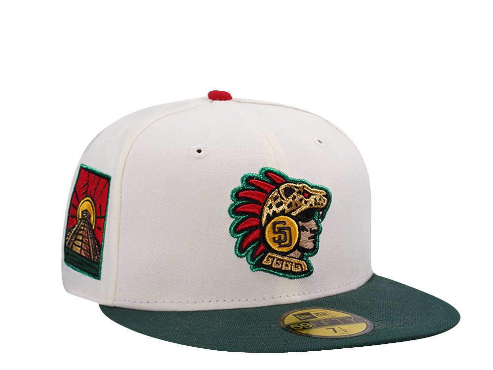 New Era San Diego Padres Mexico Chrome Two Tone Edition 59Fifty Fitted Casquette