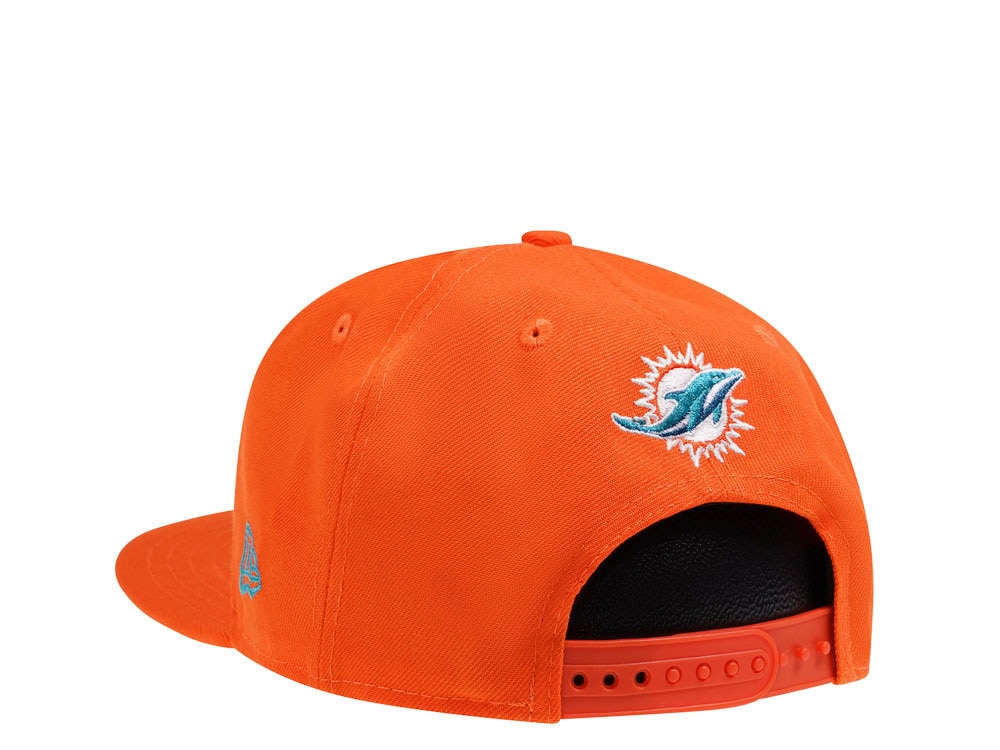 New Era Miami Dolphins Elements Orange Edition 9Fifty Snapback Casquette