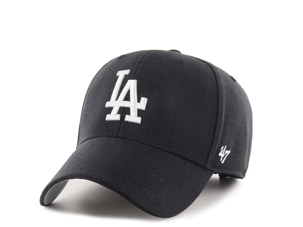 47Brand Los Angeles Dodgers Classic Black and White Snapback Casquette