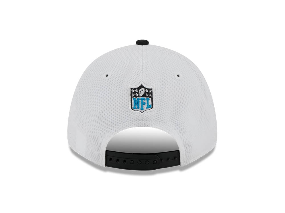 New Era Carolina Panthers NFL Sideline 2023 Black White  9Forty Snapback Casquette