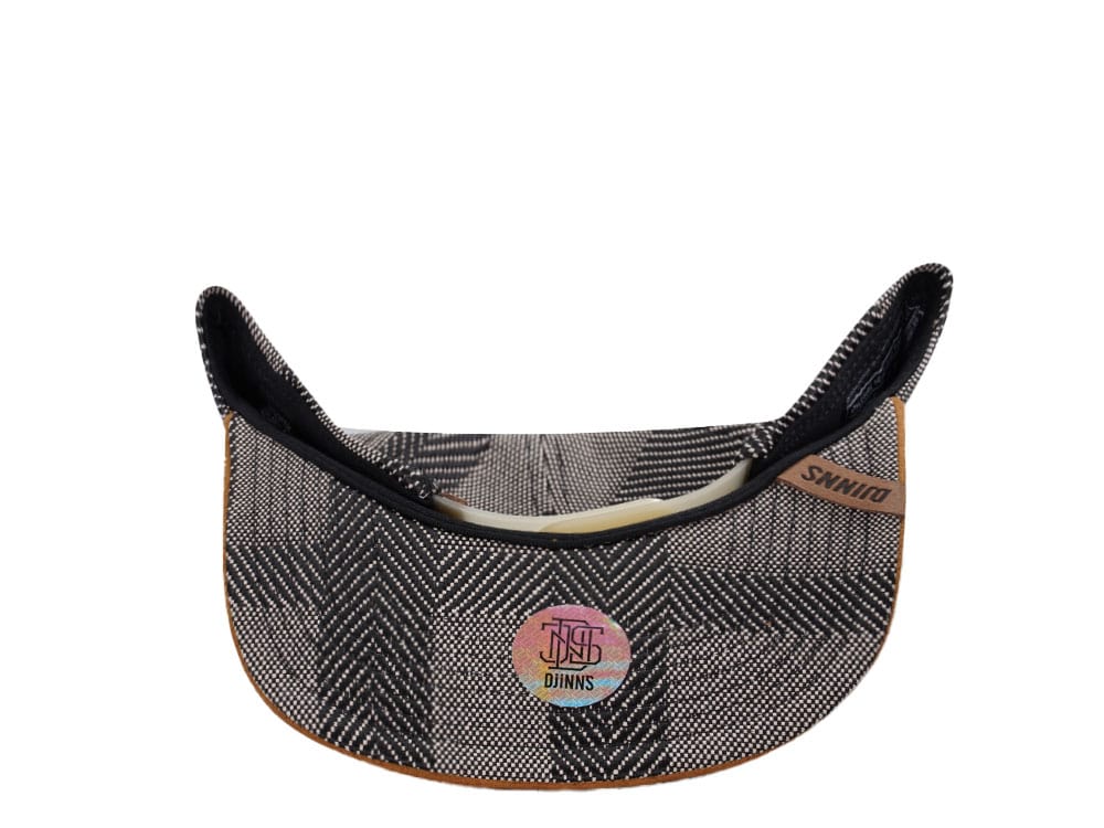 Djinns Hermecheck Gray 6 Panel Snapback Casquette