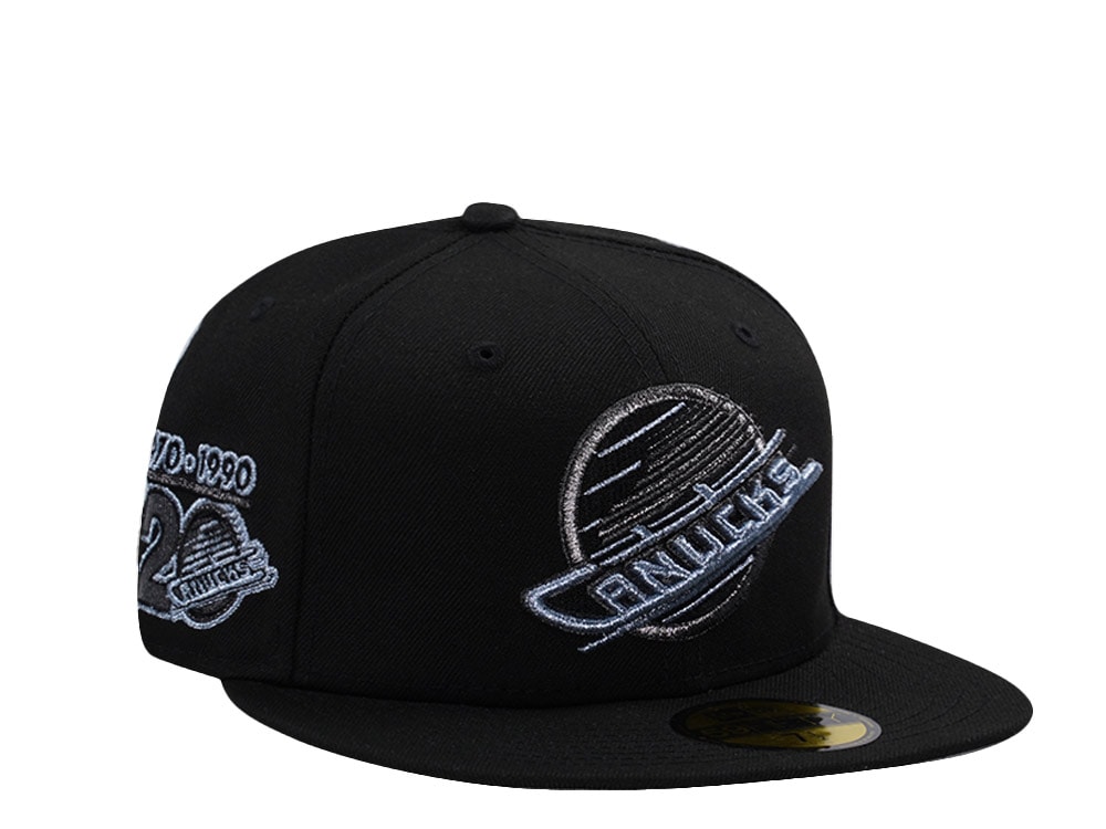 New Era Vancouver Canucks 20th Anniversary Black Prime Edition 59Fifty Fitted Casquette