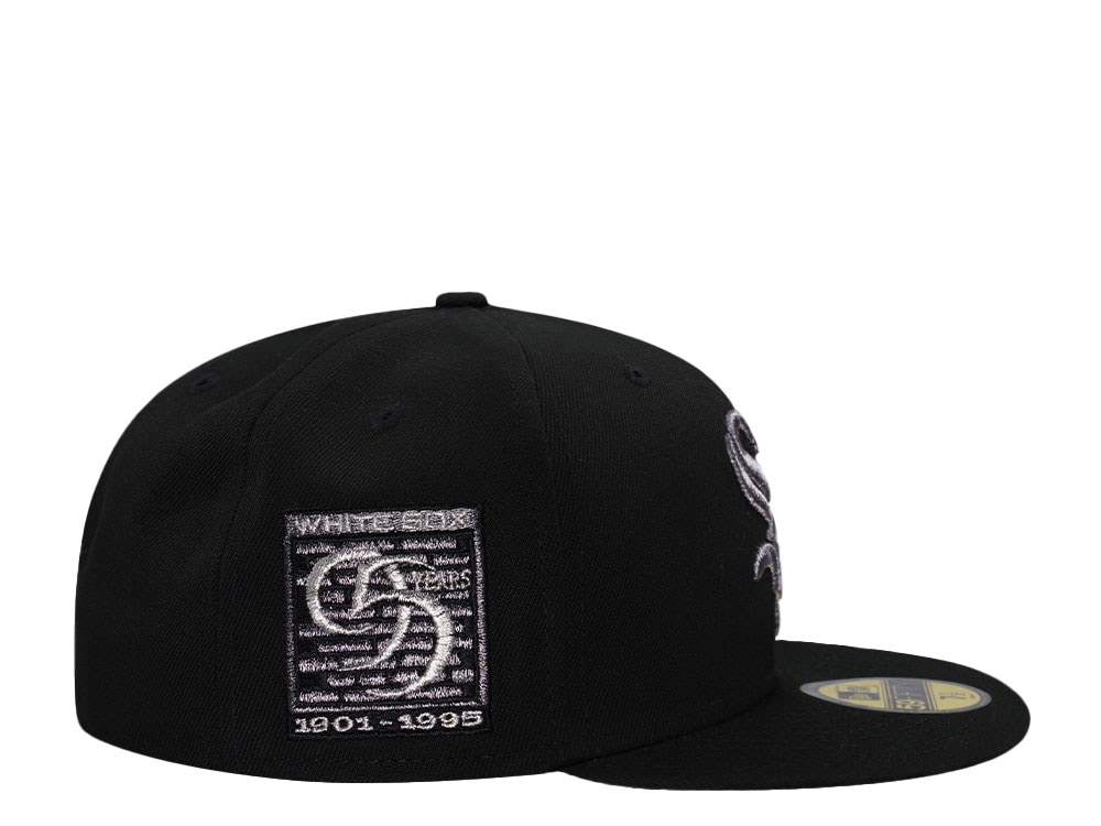 New Era Chicago White Sox 95 Years Black Pewter Prime Edition 59Fifty Fitted Casquette