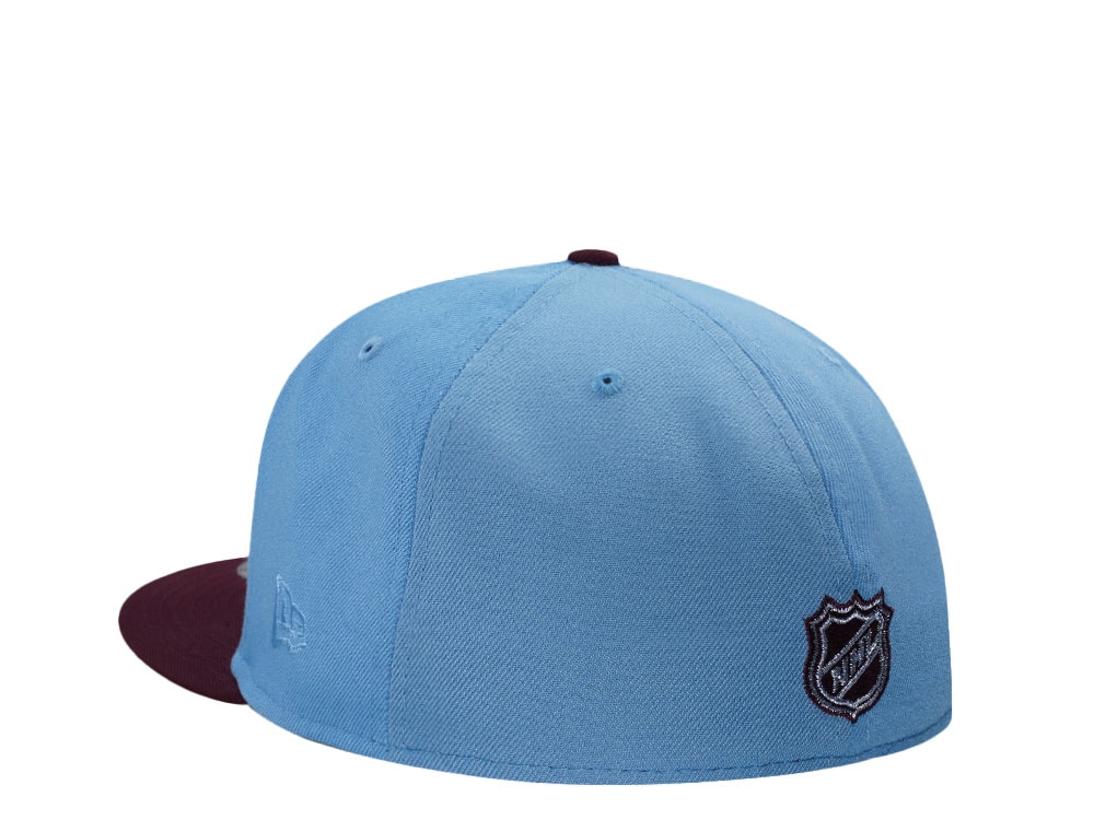New Era Chicago Blackhawks 100th Anniversary Pinwheel Two Tone Edition 59Fifty Fitted Casquette