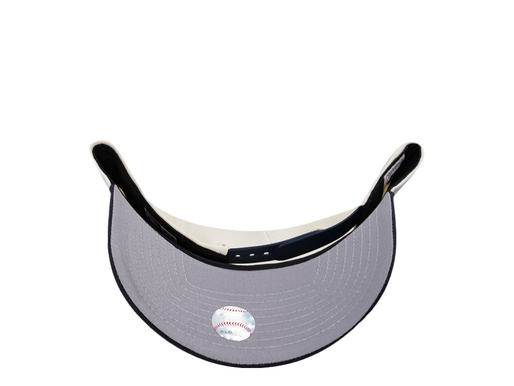 New Era New York Yankees Subway Series 2000 Chrome Two Tone Edition 9Forty A Frame Snapback Casquette