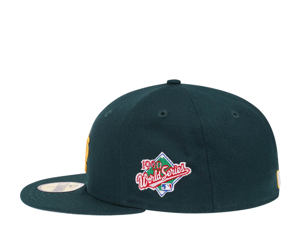 New Era Oakland Athletics World Series 1990 Dark Green Edition 59Fifty Fitted Casquette
