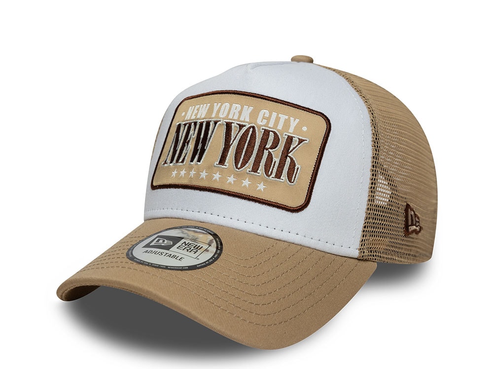 New Era New York City Patch 9Forty A Frame Trucker Snapback Casquette