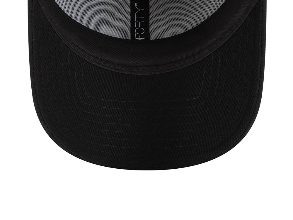 New Era New York Yankees Metallic Logo Black Womens 9Forty Snapback Casquette