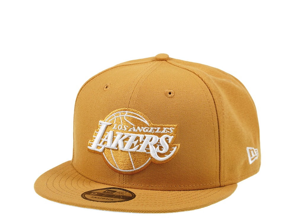 New Era Los Angeles Lakers Panama Tan Edition 9Fifty Snapback Casquette