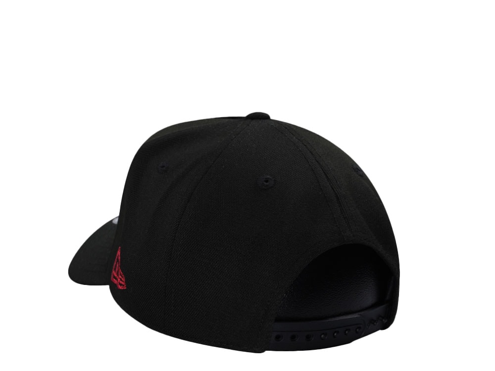 New Era AC Milan Black Metallic Edition 9Forty A Frame Snapback Casquette