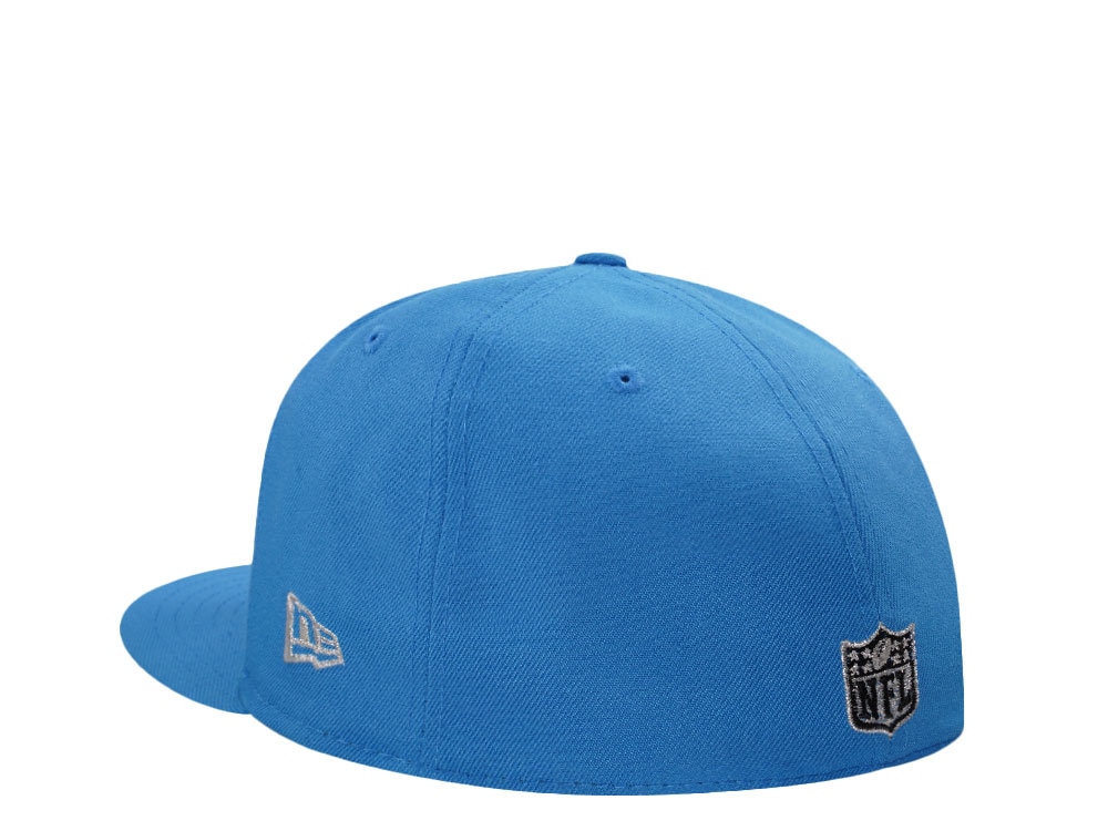 New Era Detroit Lions Inaugural Season 2002 Blue Reef Prime Edition 59Fifty Fitted Casquette