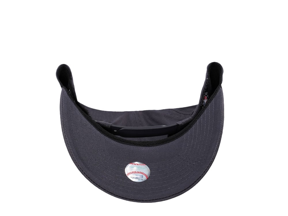 New Era Los Angeles Dodgers Gray on Gray 9Fifty Stretch Snapback Casquette