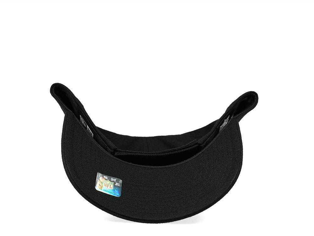 New Era Los Angeles Rams All Black 9Forty Strapback Casquette