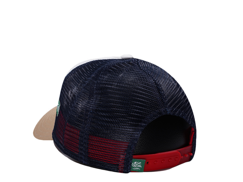 Djinns HFT Simply Livin White Coastal Edition Trucker Snapback Casquette