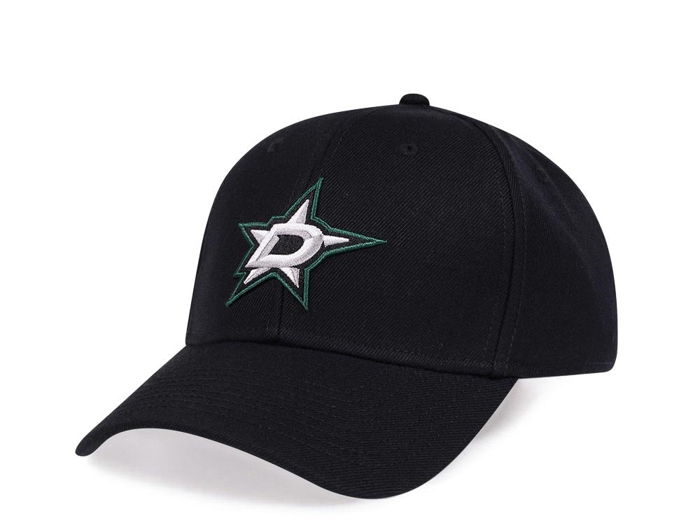 American Needle Dallas Stars Black Stadium Curved Snapback Casquette