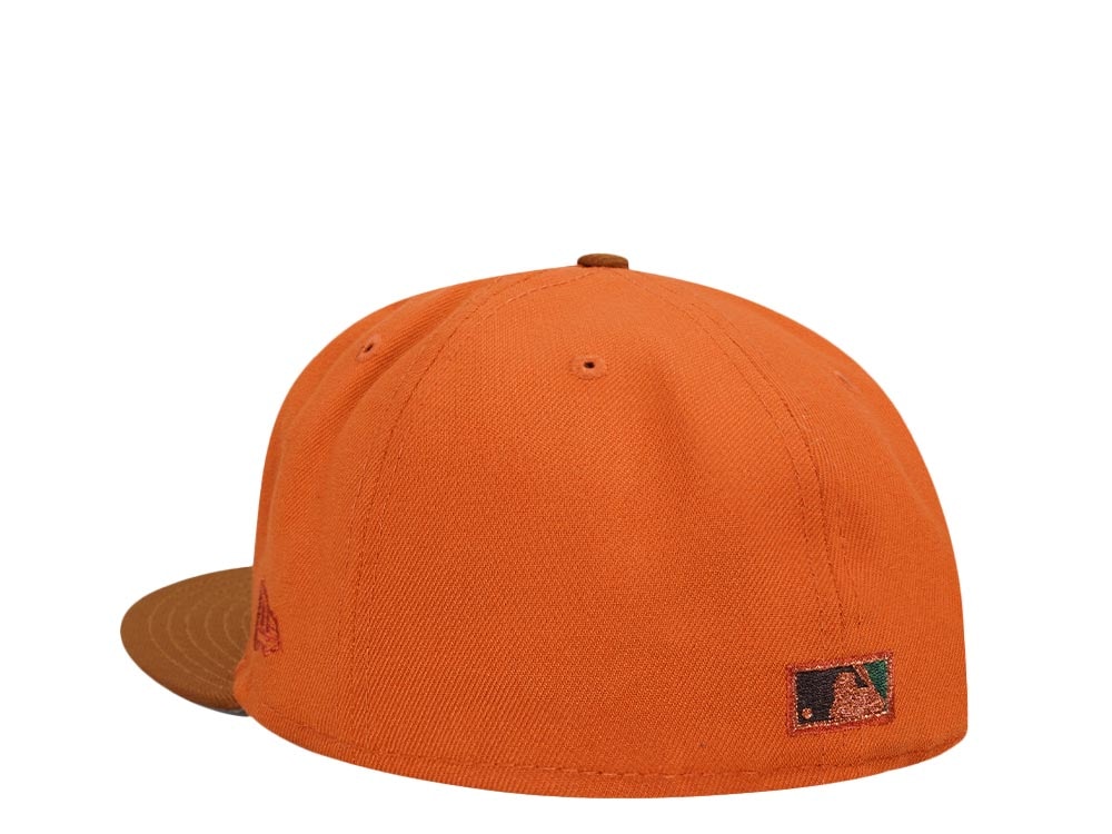 New Era Atlanta Braves All Star Game 2000 Golden Rust Two Tone Edition 59Fifty Fitted Casquette